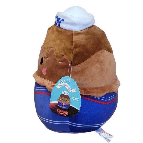 Squishmallows Chocolate Pudding Stranger Things 10" Plush Toy Jazwares Kelly Toy - Picture 2 of 5